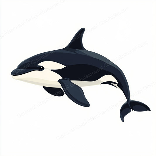 Orca Vector Graphic preview