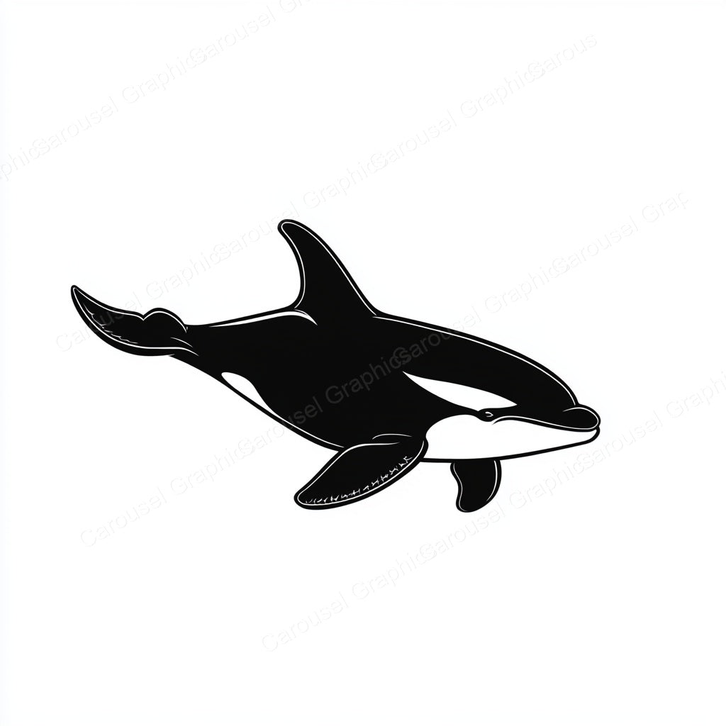 Orca Vector Graphic preview
