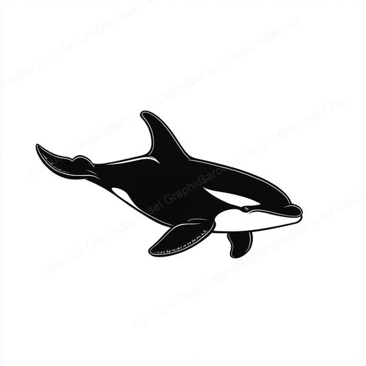 Orca Vector Graphic preview