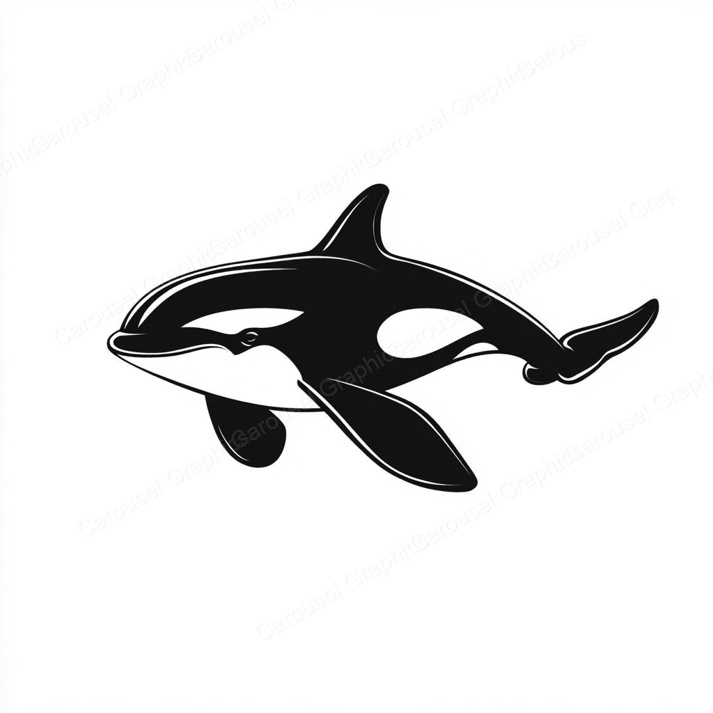 Orca Vector Graphic preview
