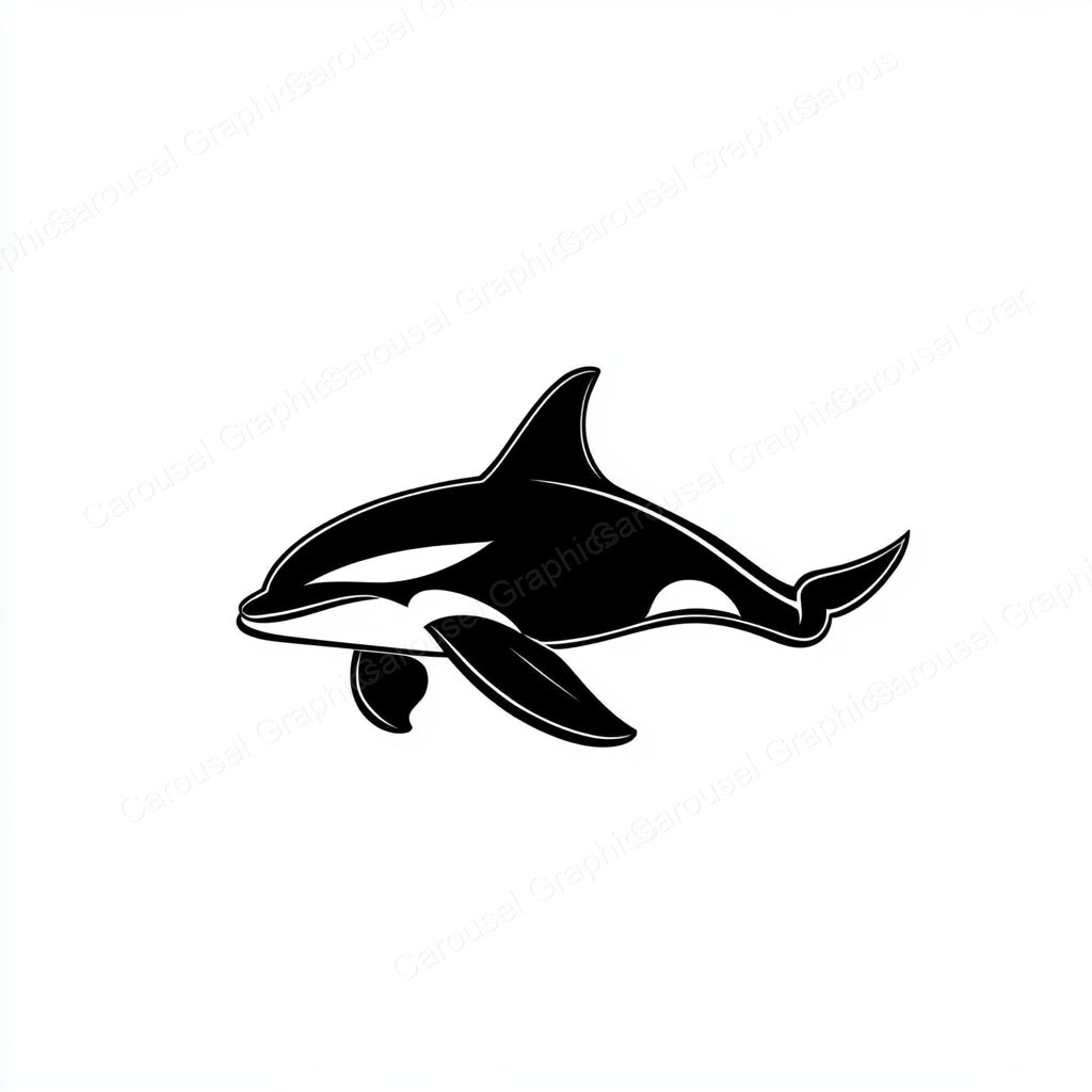 Orca Vector Graphic preview