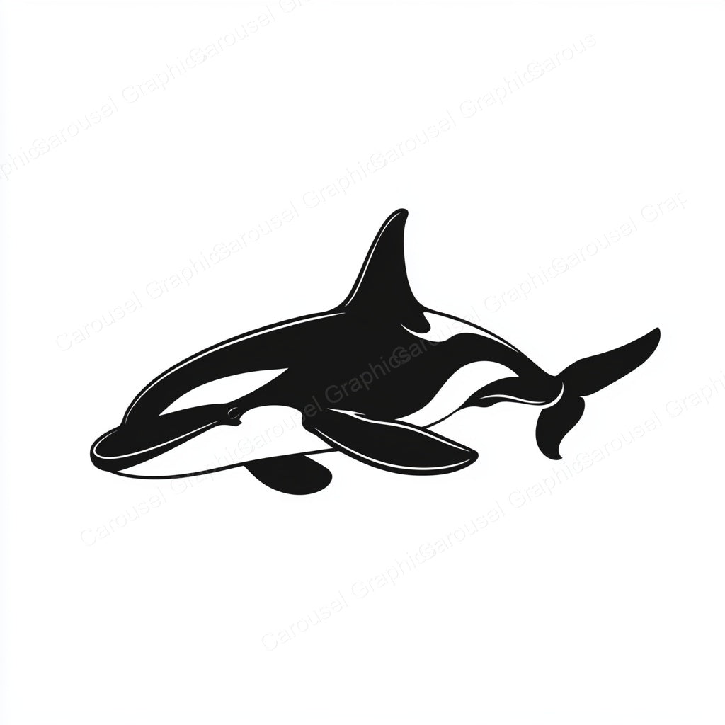 Orca Vector Graphic preview