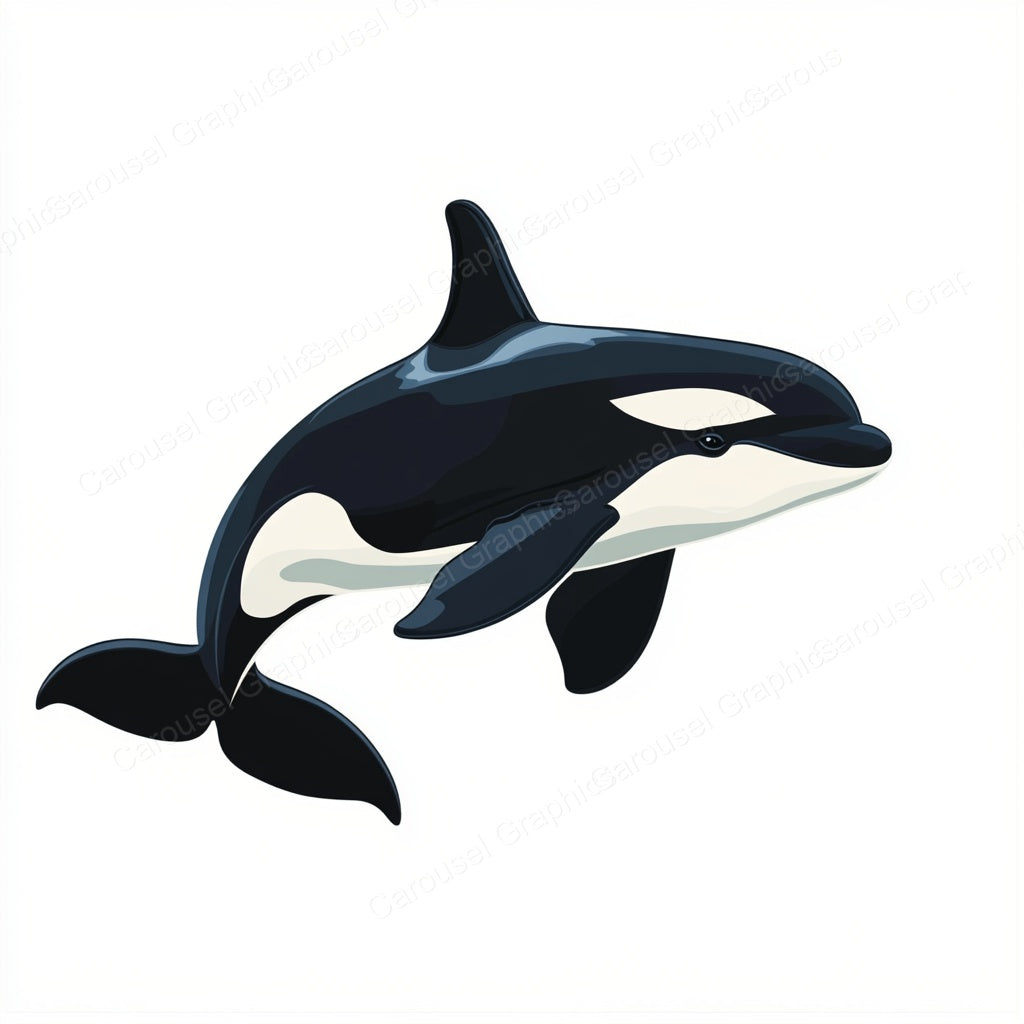 Orca Vector Graphic preview