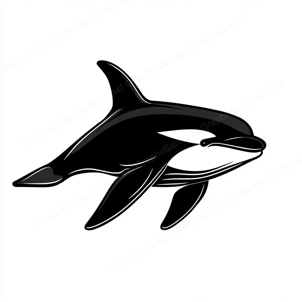 Orca Vector Graphic preview