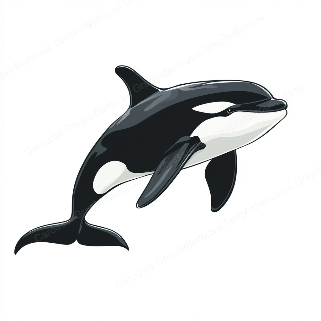 Orca Vector Graphic preview