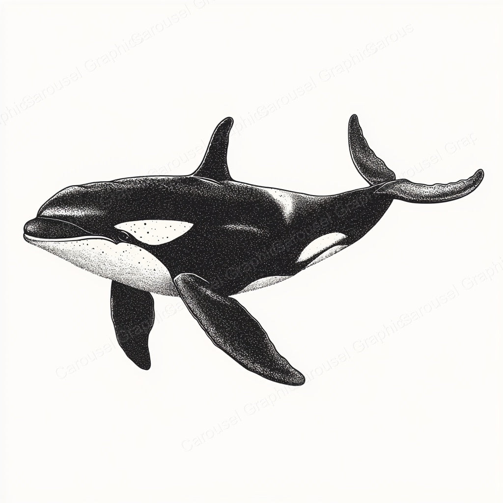 Orca Vector Graphic preview