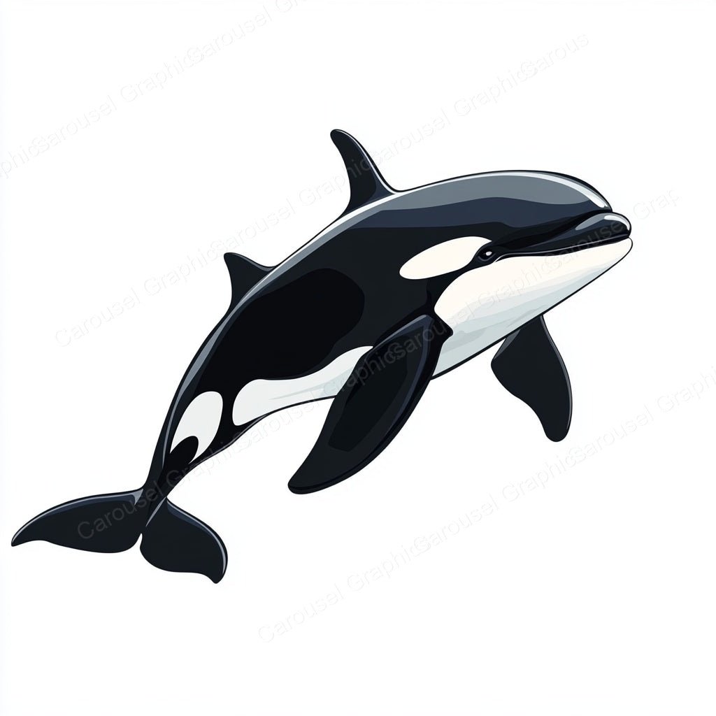 Orca Vector Graphic preview