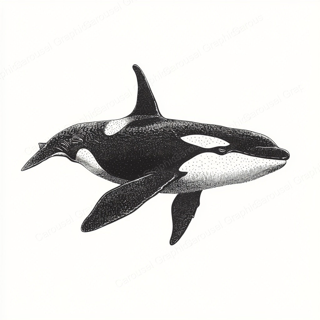 Orca Vector Graphic preview