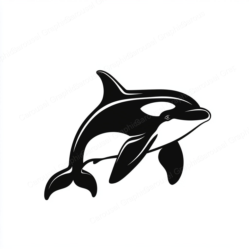 Orca Vector Graphic preview