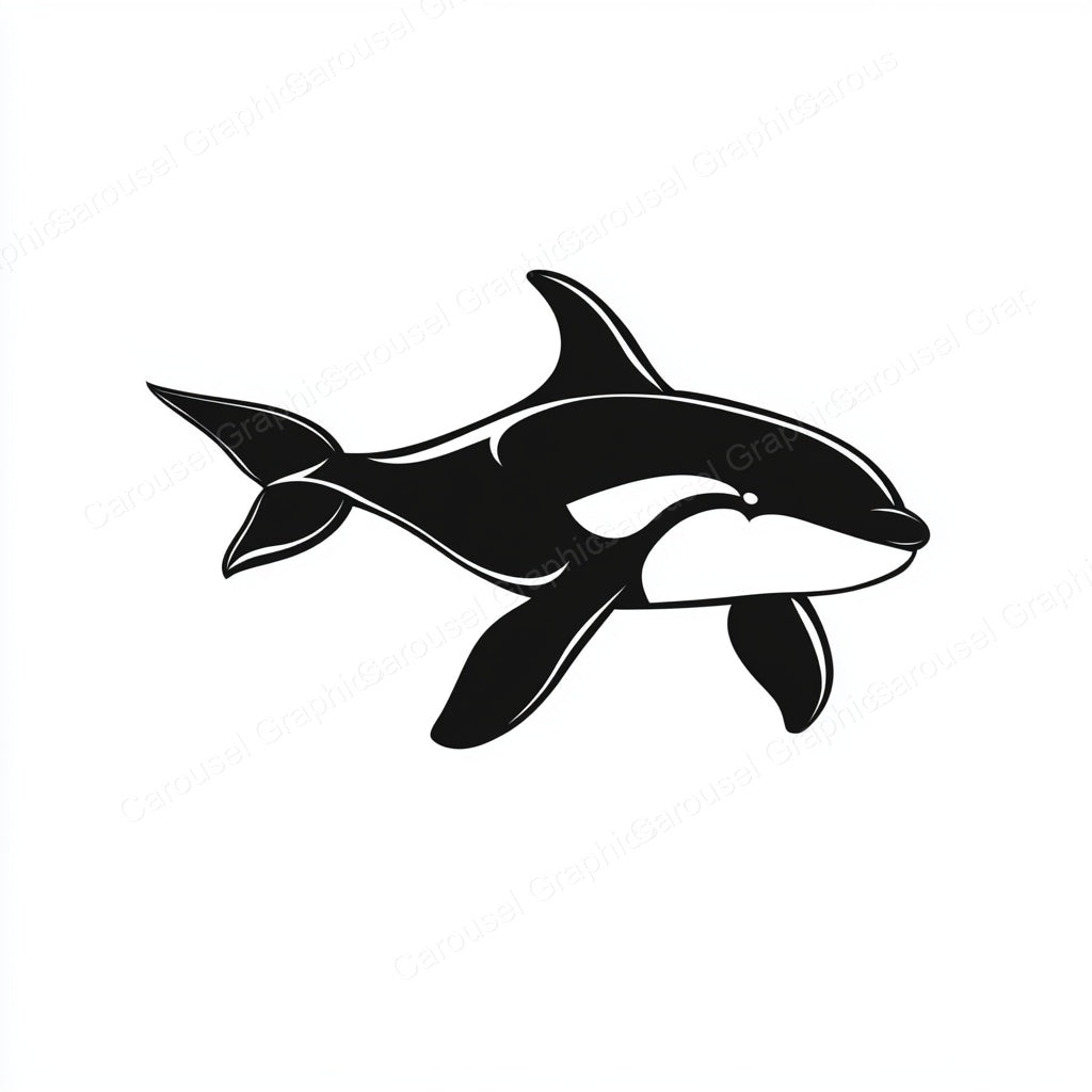 Orca Vector Graphic preview