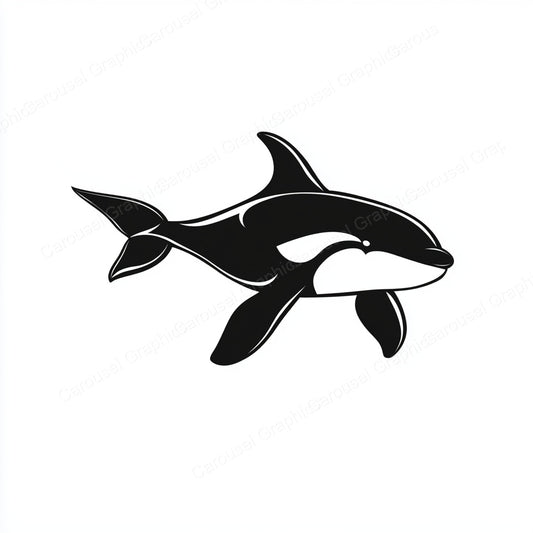 Orca Vector Graphic preview
