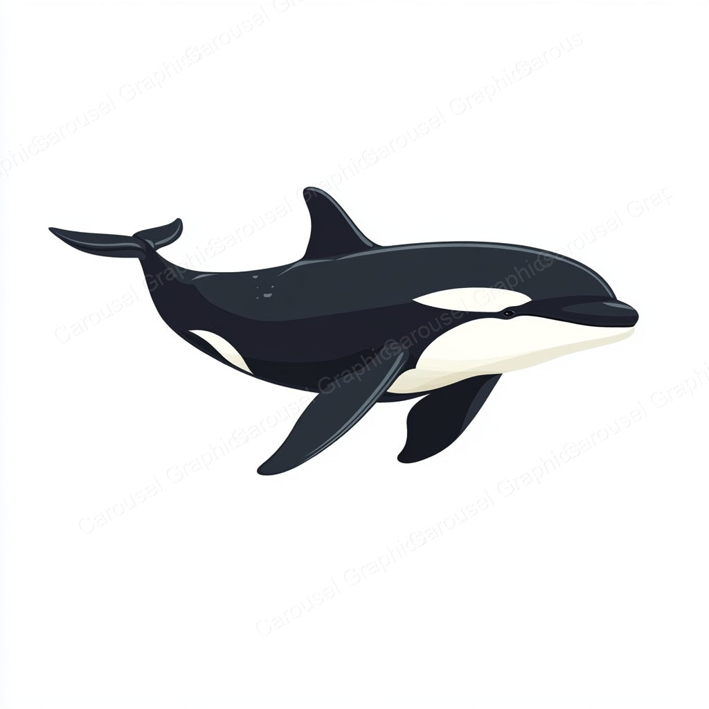 Orca Vector Graphic preview