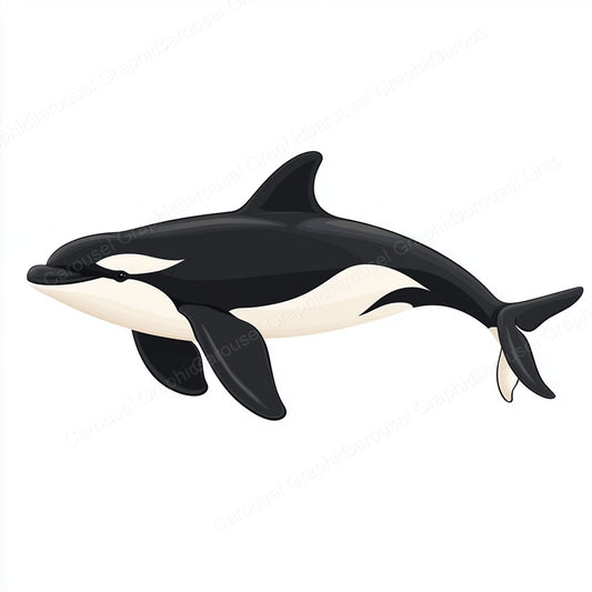 Orca Vector Graphic preview