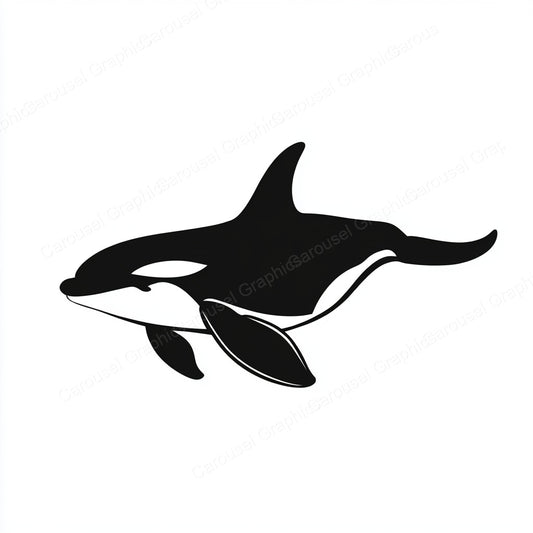 Orca Vector Graphic preview