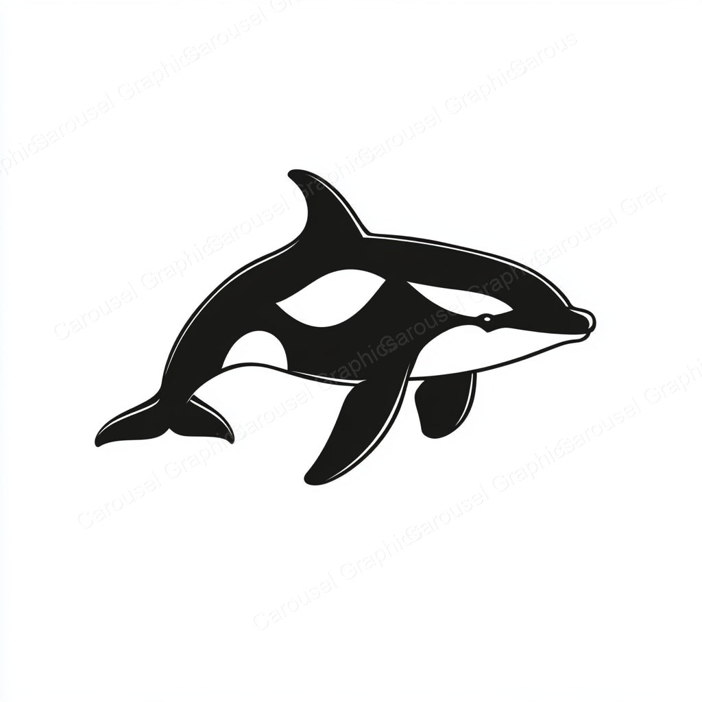 Orca Vector Graphic preview