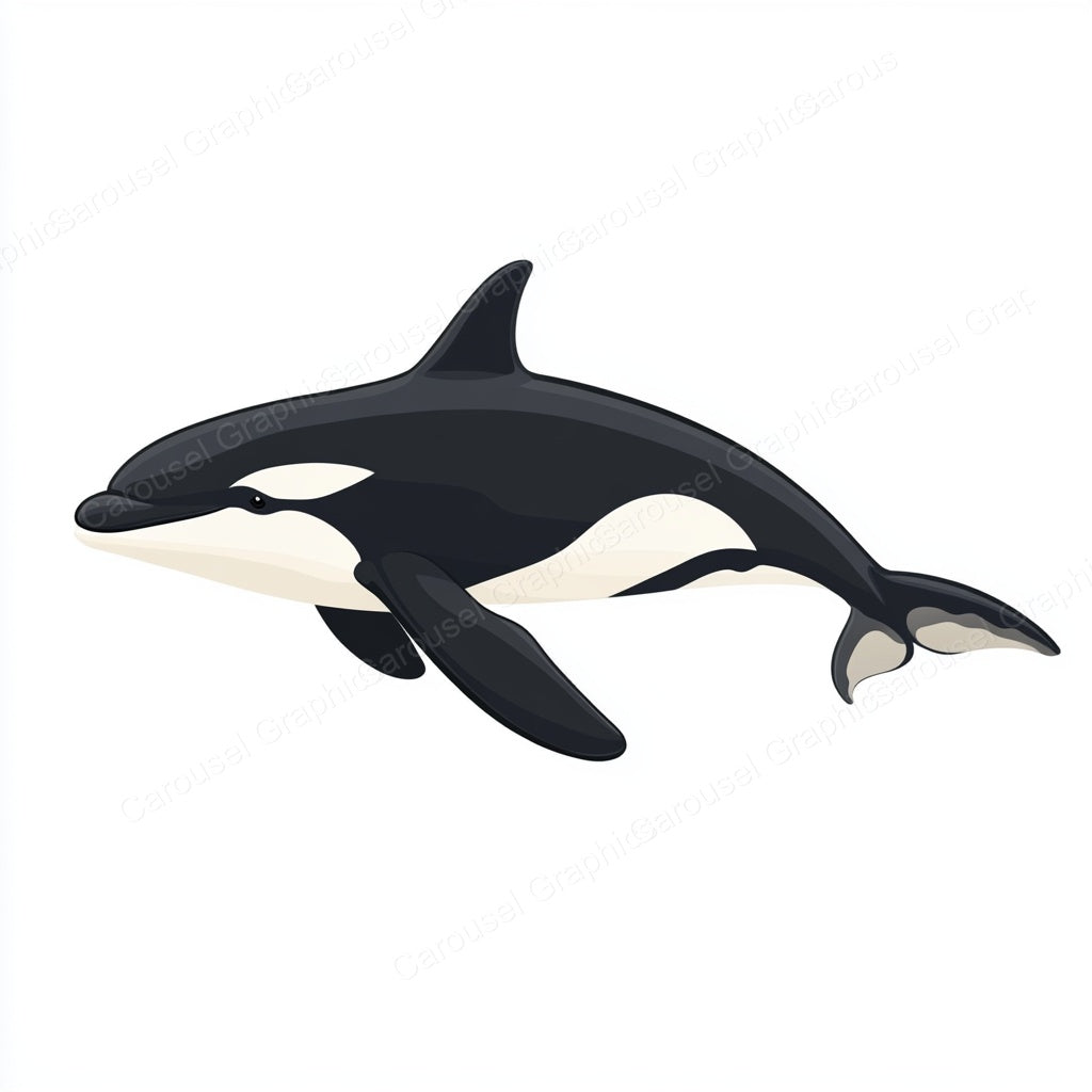 Orca Vector Graphic preview