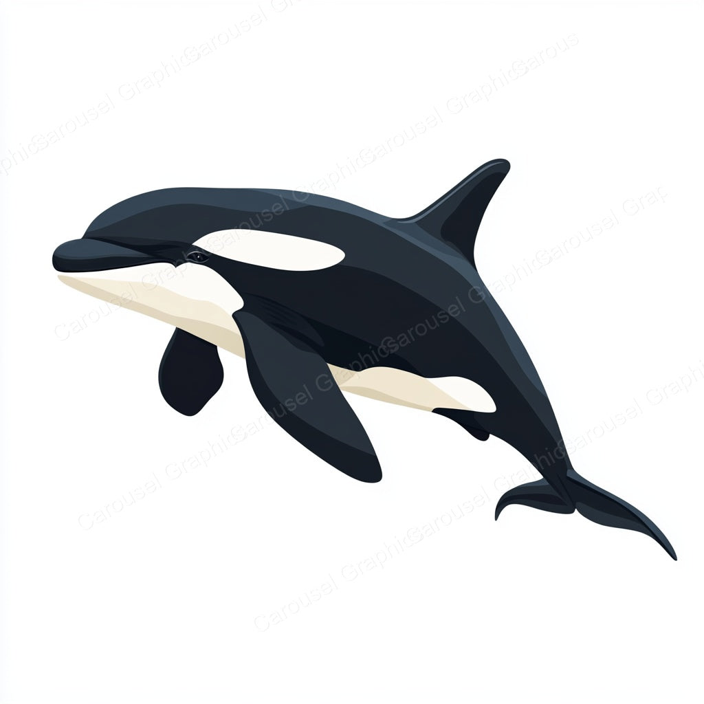 Orca Vector Graphic preview