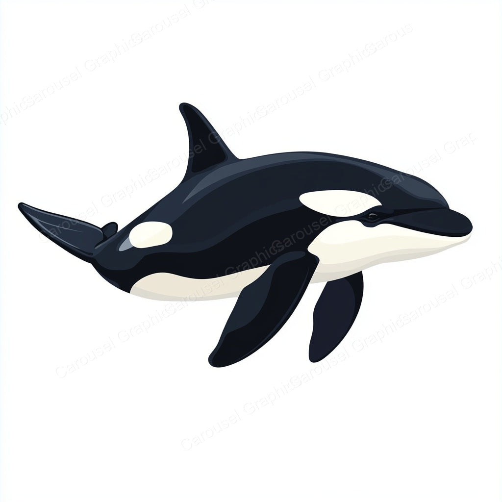 Orca Vector Graphic preview