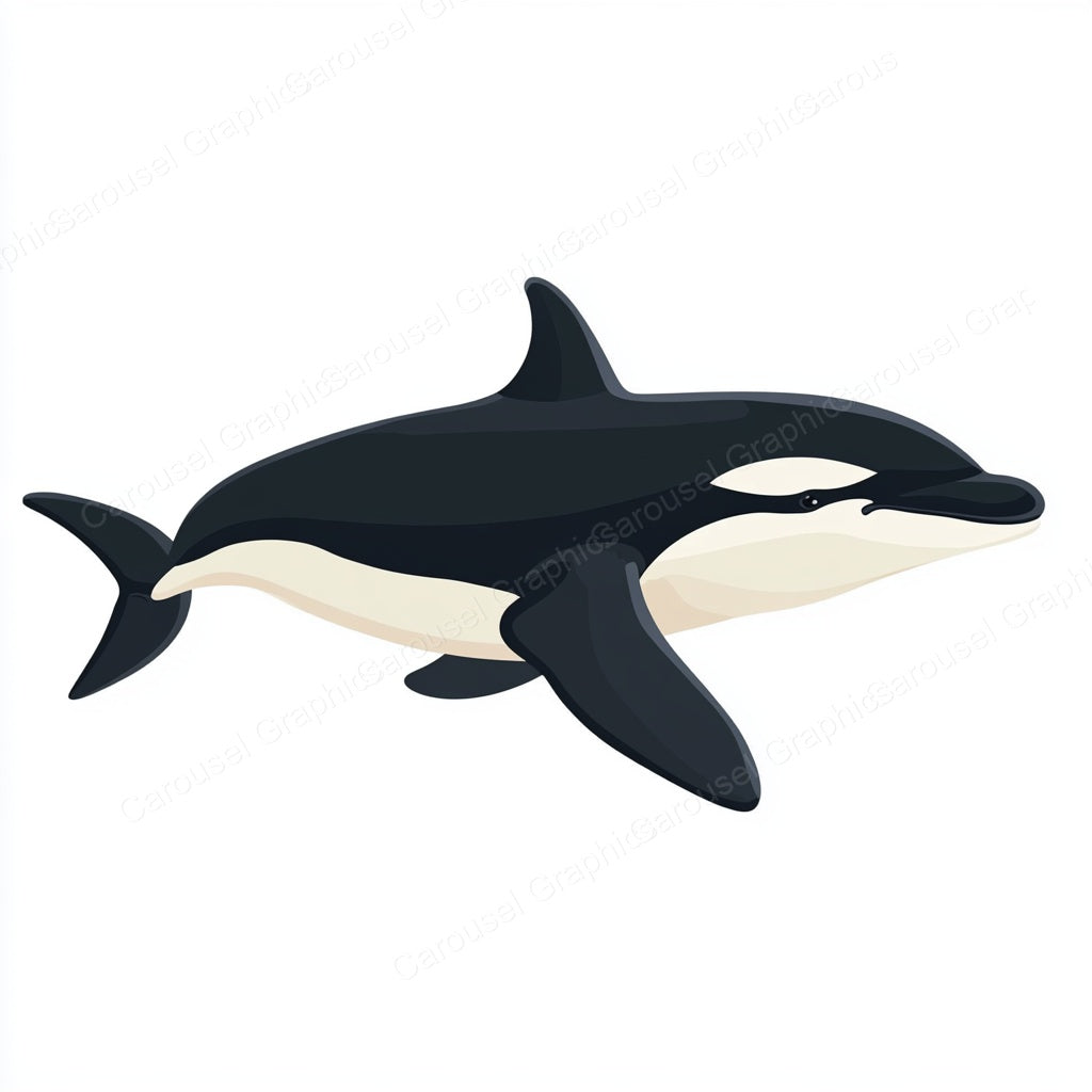Orca Vector Graphic preview