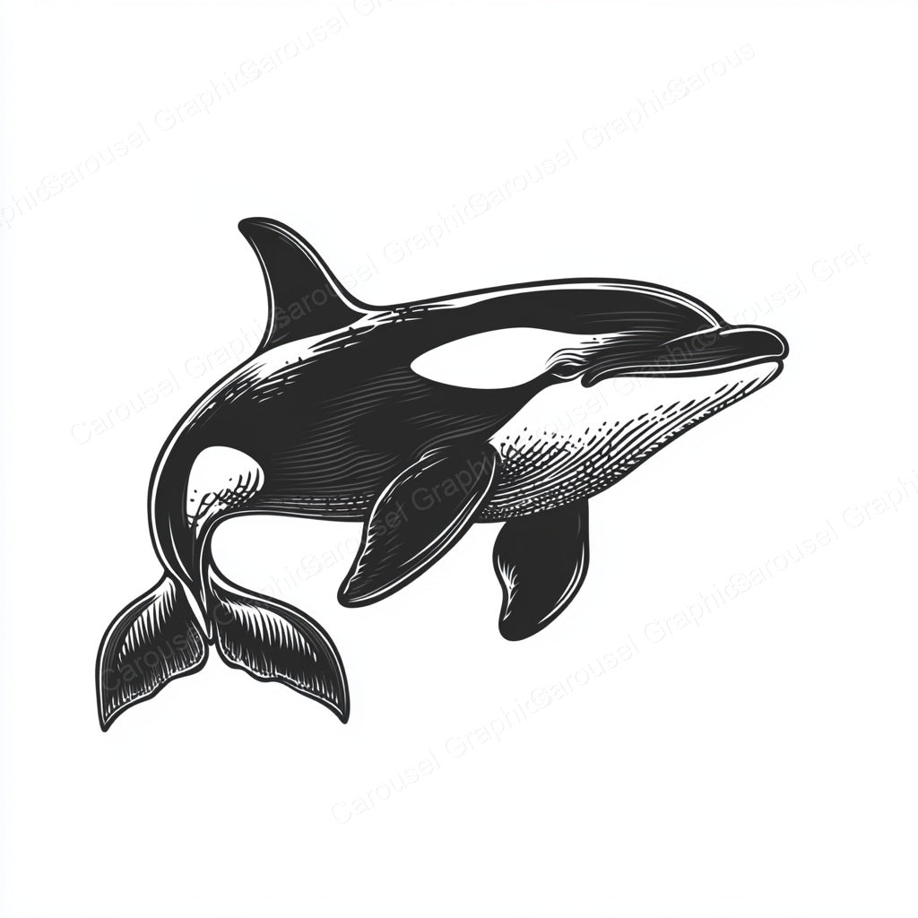 Orca Vector Graphic preview