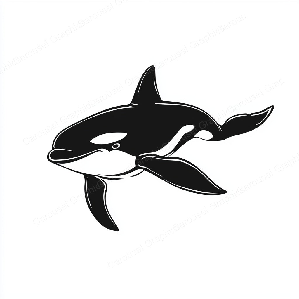 Orca Vector Graphic preview