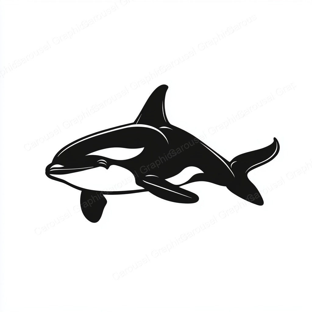 Orca Vector Graphic preview