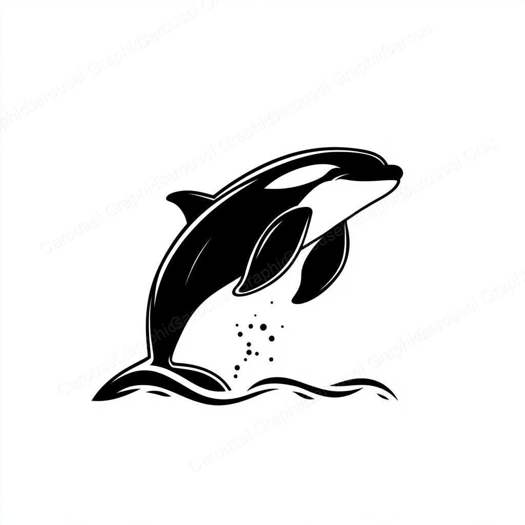 Orca Vector Graphic preview