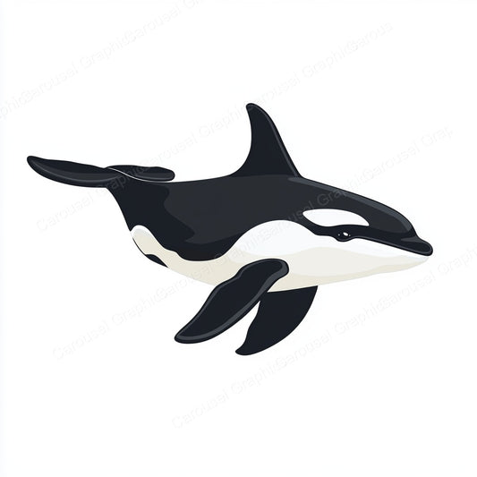 Orca Vector Graphic preview