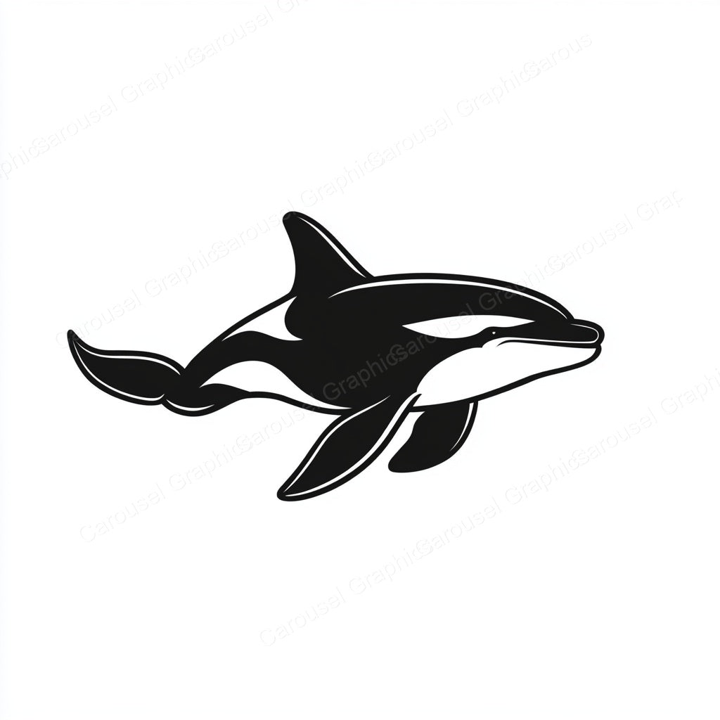 Orca Vector Graphic preview