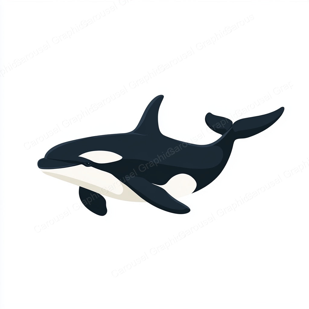 Orca Vector Graphic preview