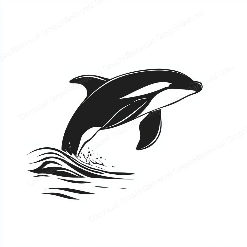 Orca Vector Graphic preview