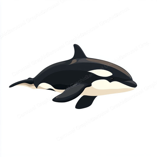 Orca Vector Graphic preview