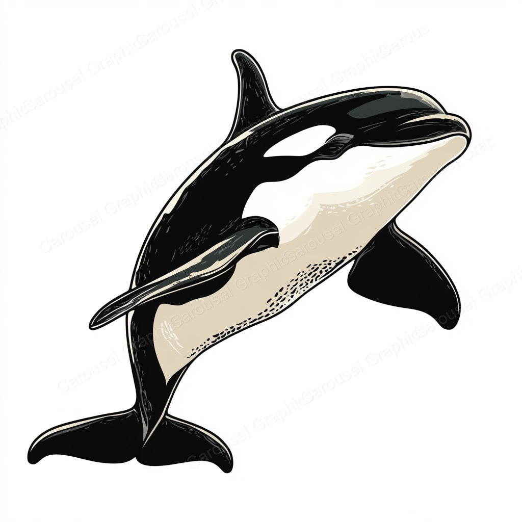Orca Vector Graphic preview