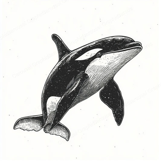 Orca Vector Graphic preview
