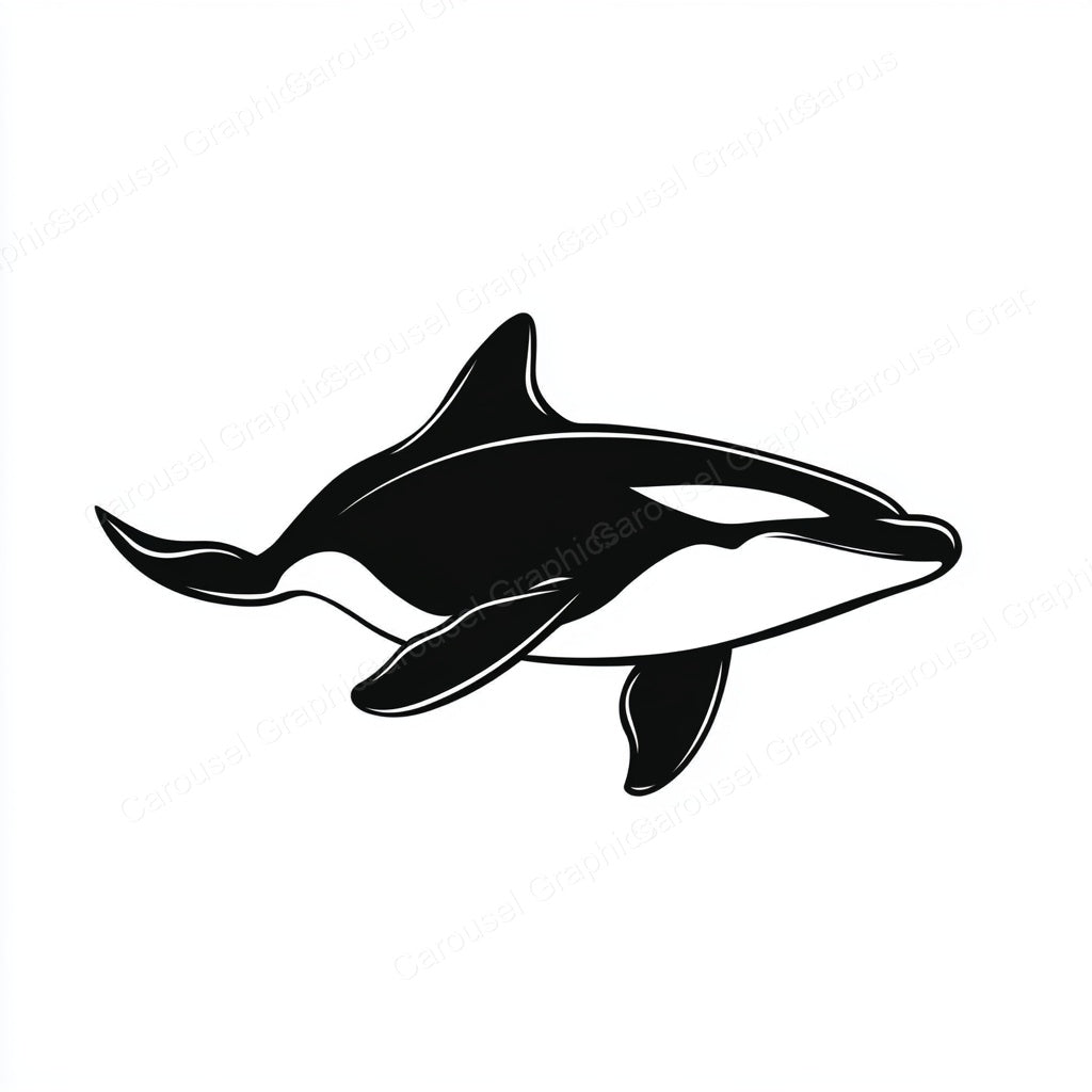 Orca Vector Graphic preview