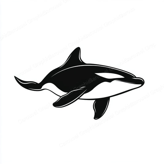 Orca Vector Graphic preview