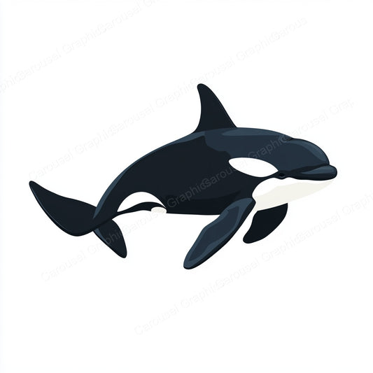 Orca Vector Graphic preview