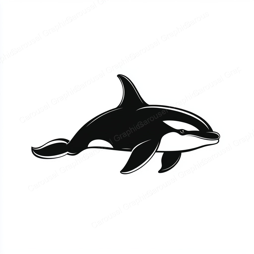 Orca Vector Graphic preview
