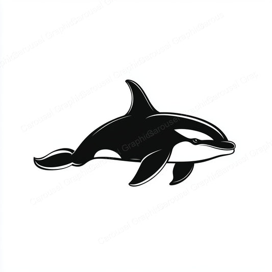 Orca Vector Graphic preview