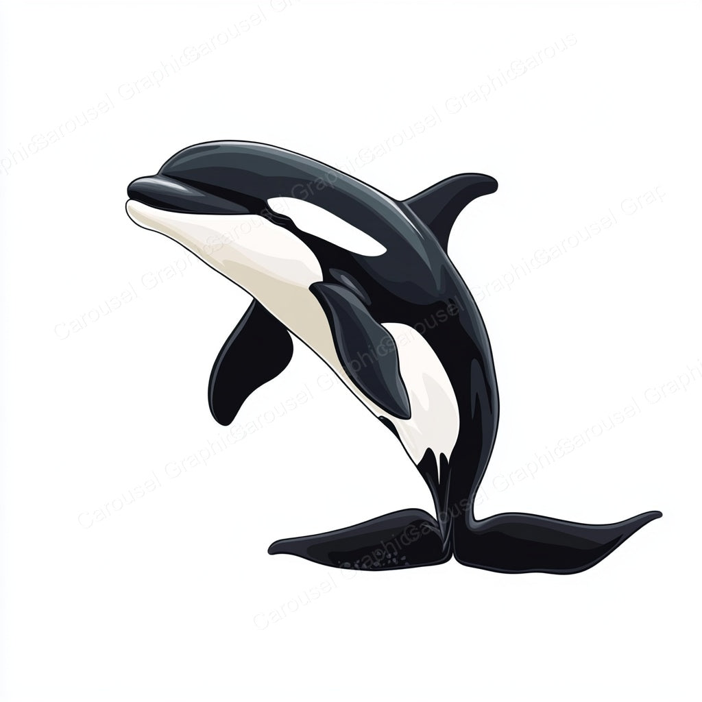 Orca Vector Graphic preview