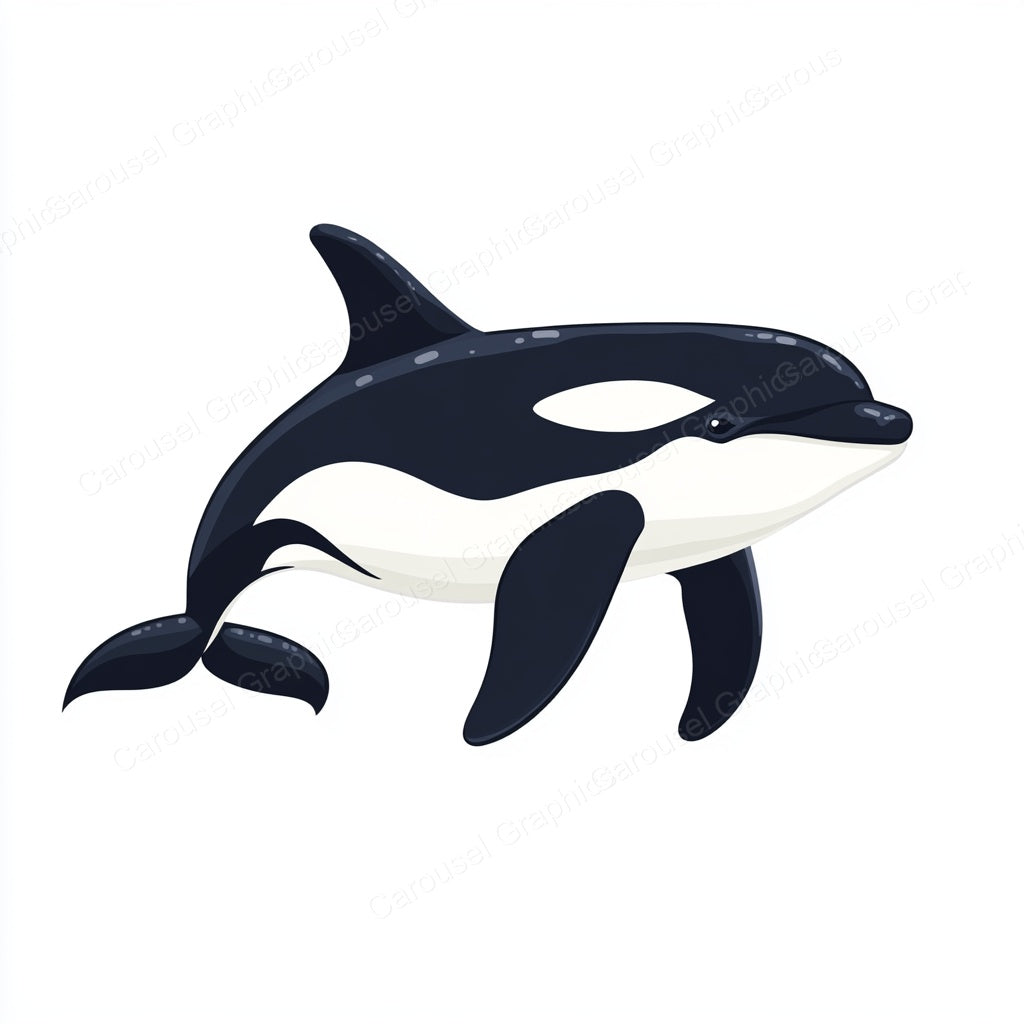 Orca Vector Graphic preview