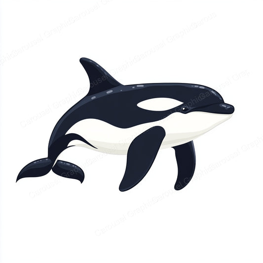 Orca Vector Graphic preview