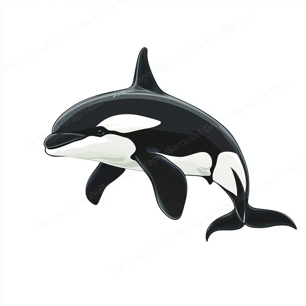Orca Vector Graphic preview