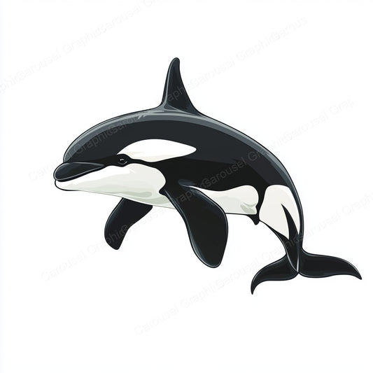 Orca Vector Graphic preview