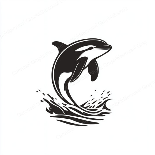 Orca Vector Graphic preview