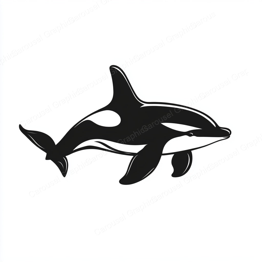 Orca Vector Graphic preview