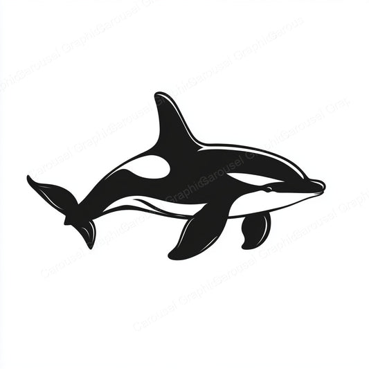 Orca Vector Graphic preview