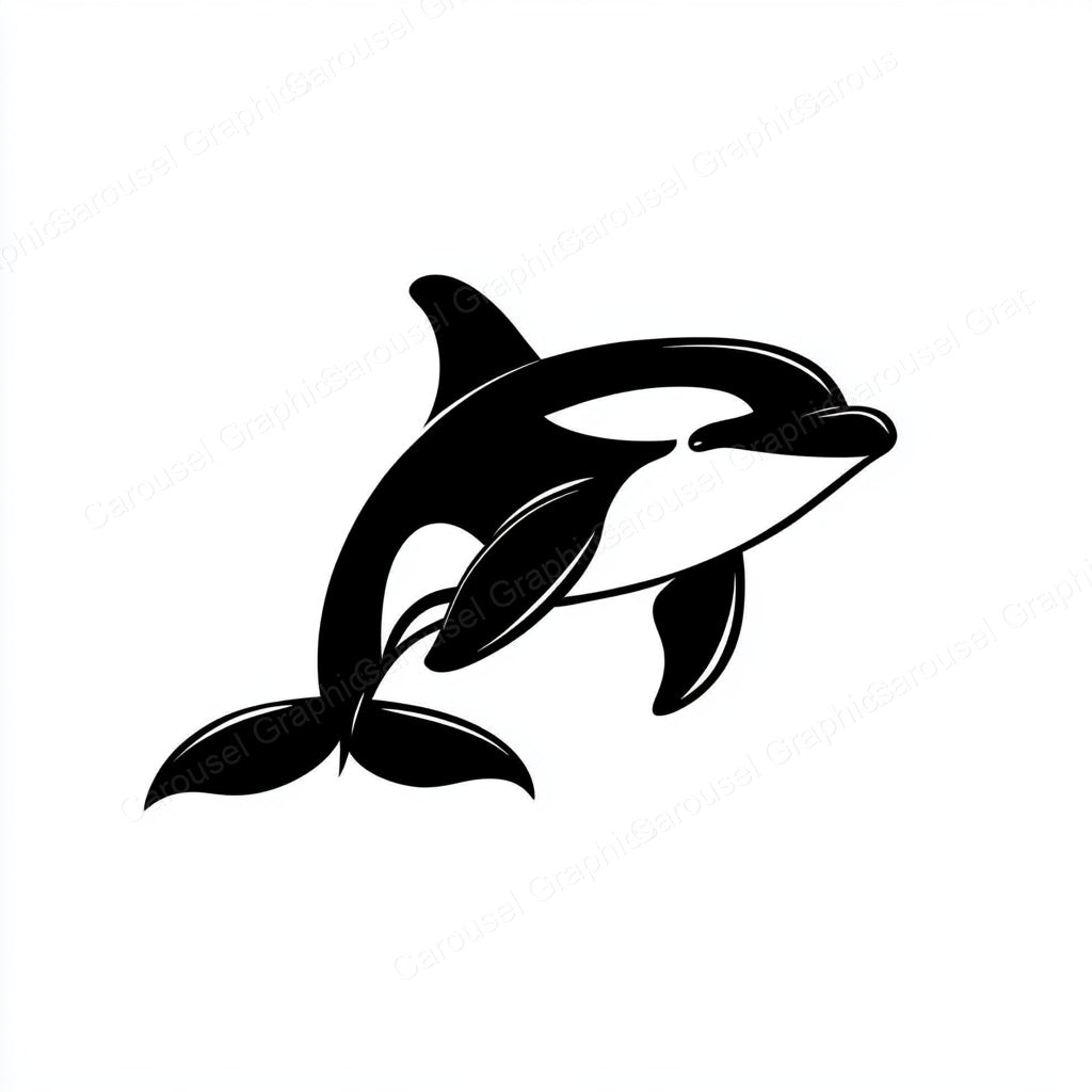Orca Vector Graphic preview