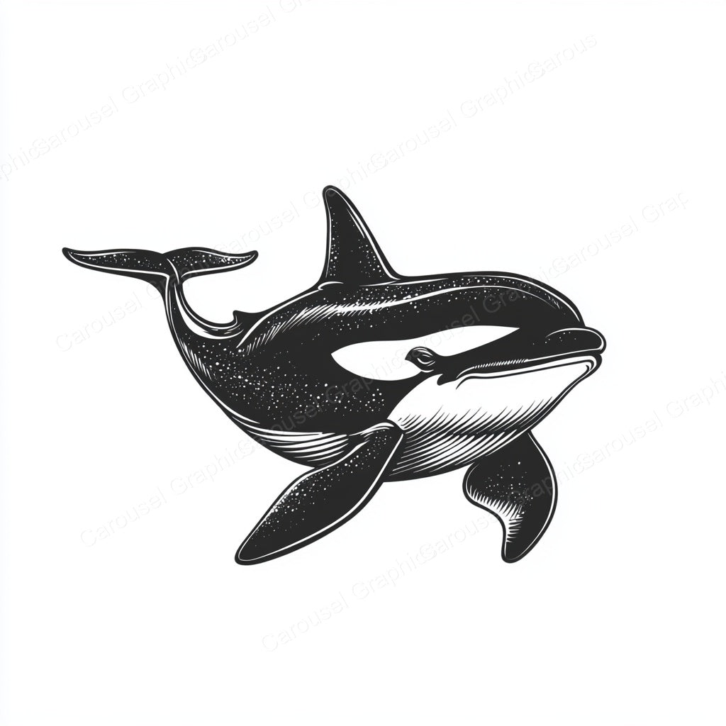 Orca Vector Graphic preview
