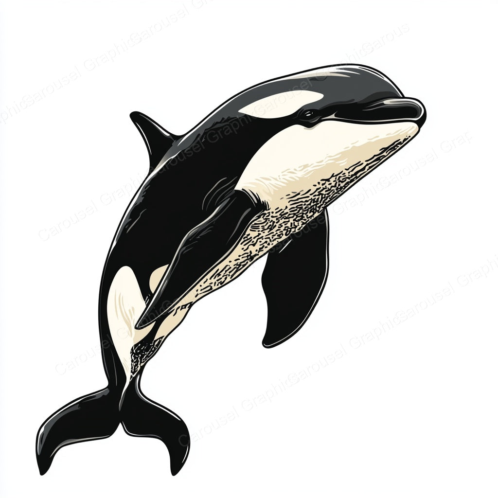 Orca Vector Graphic preview